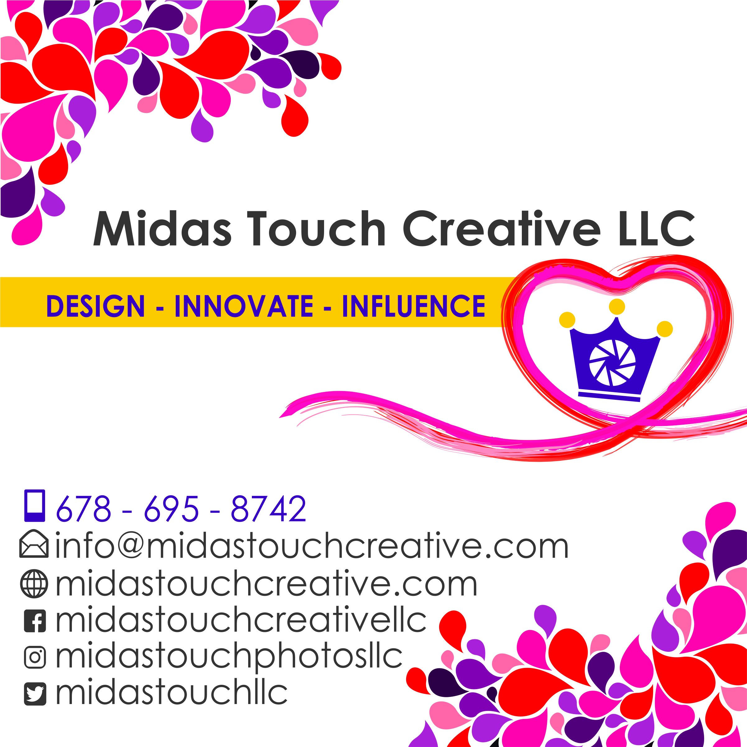 ID Badge Designs – Midas Touch Creative LLC